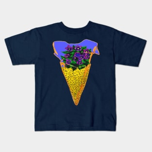 Shark Tooth Terrarium 5 Kids T-Shirt